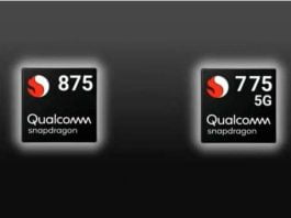 Snapdragon 875 and 775G