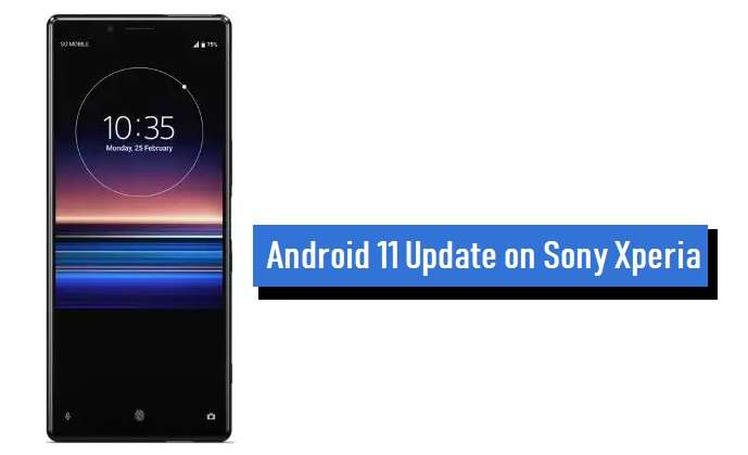 Android 11 Update on Xperia 5 II