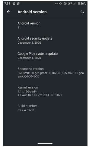 Android 11 Update on Xperia 5 II, Xperia 1, and 5