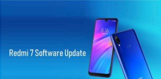Redmi 7 software update