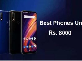 Best Phones Under Rs. 8000