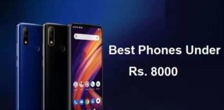 Best Phones Under Rs. 8000