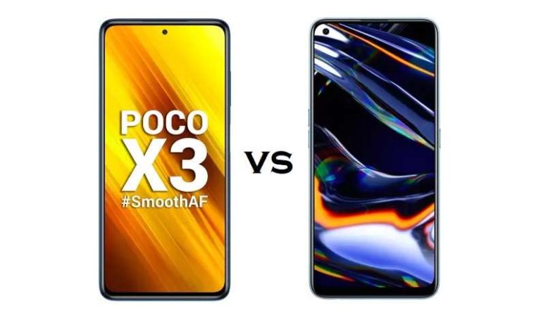 Compare Poco X3 and Realme 7 Pro