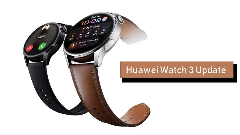 Huawei Watch 3 HarmonyOS 2 update