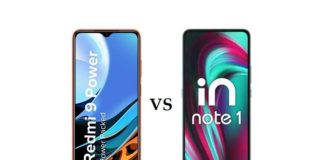 Compare Redmi 9 Power vs Micromax In Note 1