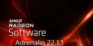 AMD Radeon Adrenalin 22.1.1
