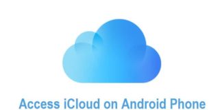 Access iCloud on Android Phone