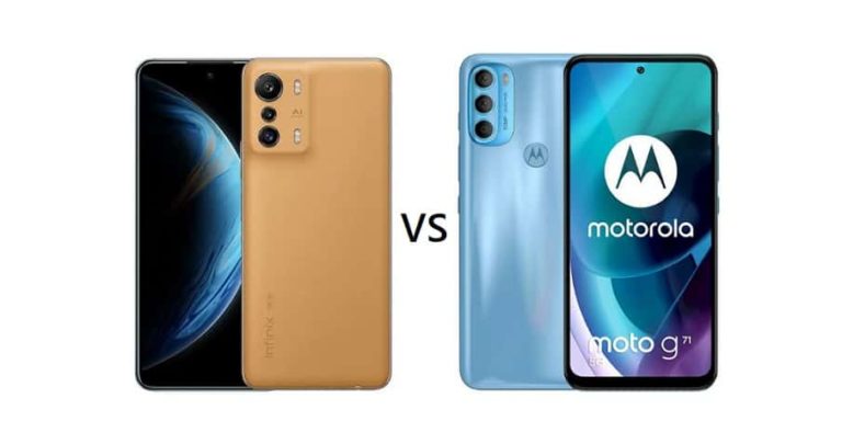 Compare Infinix Zero 5G vs Motorola Moto G71