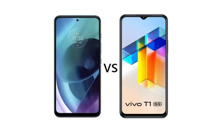 Compare Motorola Moto G71 vs Vivo T1 5G