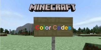 Minecraft Color Code