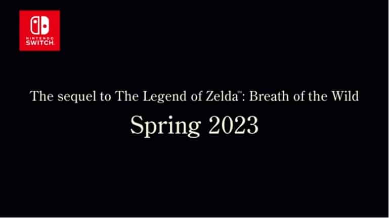 Nintendo Delays Zelda Breath of the Wild 2 Until 2023