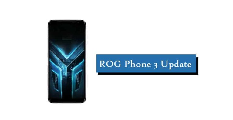 ROG Phone 3 update