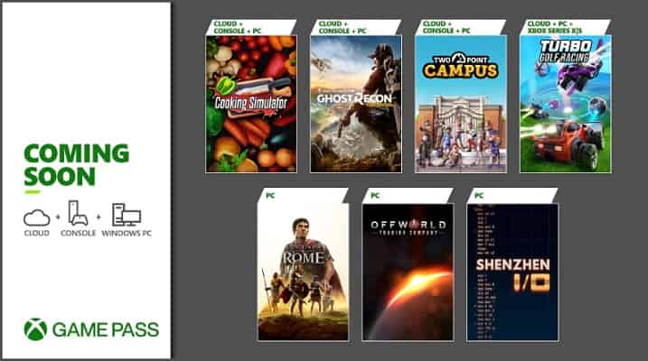 Xbox Game Pass August 2022 Catalog