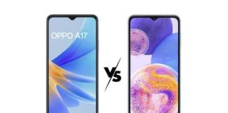 Compare Oppo A17 vs Samsung Galaxy A23