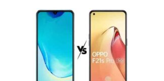 Compare Oppo F21s Pro 5G vs Vivo V25 5G