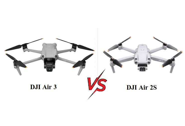 Compare DJI Air 3 and Air 2S