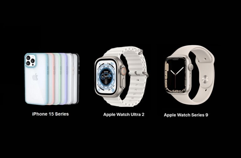 iPhone 15 Series, Apple Watch Series 9, and Apple Watch Ultra 2